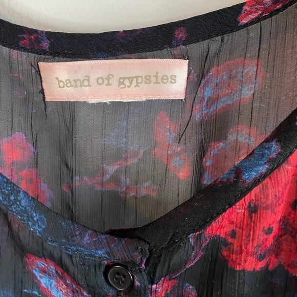 Band Of Gypsies Floral Kimono - Picture 3 of 7